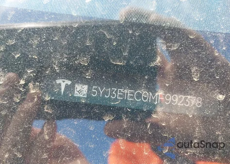 2021 Tesla Model 3 Performance Dual Motor All-Wheel Drive из США, поврежденный, VIN 5YJ3E1EC0MF992378